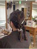 【立町メアリーバイメリー】☆ツイン編みおろしアレンジ☆
