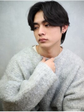 men's salon es. 新宿 メンズカット/メンズパーマ/メンズヘア【メンズサロン エス】 ニュアンスパーマ/波巻きツイストスパイラル[新宿/メンズ/men's]