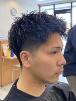 マキシム ナカイ(MAXIM NAKAI)&nbsp;メンズスパイキーショートツイストパーマローフェード