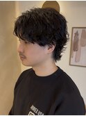 栄/矢場町スパイラルパーマ/メンズパーマ/波巻/マッシュ/波巻き