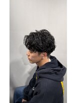 アカヒゲ 新札幌店(AKAHIGE)&nbsp;シャドウパーマ/メンズパーマ/ツイストスパイラル/ニュアンス