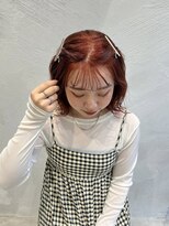 エターナル(ETERNAL) ブラッドオレンジカラー/切りっぱなしボブ