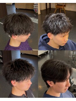 リッシ(RISSHI)の写真/メンズパーマで差をつける!最先端メンズヘアで一気に垢抜け◎