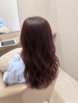ミューズ 守山店(MUSE)&nbsp;【MU-SE守山店】レッドカラー×巻き髪