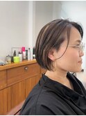 インナーカラーボブ