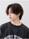 韓国マッシュ　センターパートフェザーパーマ　MEN’S HAIR