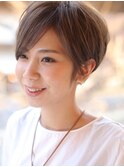 M.SLASHセンター南/ヘルシーショート/大人ショート/斜めバング!