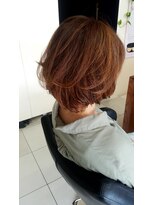 オッジヘアー(Oggi Hair)&nbsp;ショートボブカールスタイル