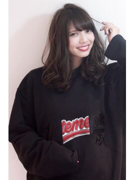 ヘアサロン マゼラン 新宿(Magellan) モードブルージュ・ルーズウェーブ