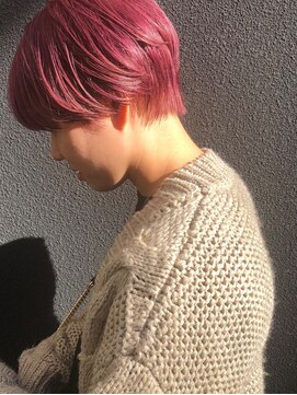 バローチェ 大阪 堀江(Barouche) 【Barouche】　ショート　ピンク　堀江