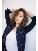 モアナ バイ ヘッドライト 沖縄南風原店(Moana by HEADLIGHT)&nbsp;レイヤーボブ☆外国人風パーマ