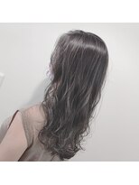 パール(PEAR+L)&nbsp;乙女のくすみブルー×ダークアッシュ×グレージュ×暗めカラー