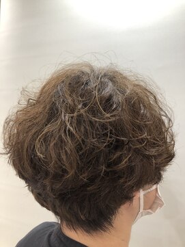 フルール たまプラーザ(Fleur) マッシュベースショートのパーマスタイル