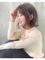 シスタ(SISTA)&nbsp;【SiSTA】田中耳かけ外はねゆるふわボブ似合わせカット韓国