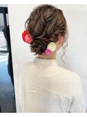 ボブヘアアレンジ/成人式