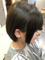 アグ ヘアー ヘイル 中山台店(Agu hair hail) 前髪、顔まわりの気になる所の縮毛矯正