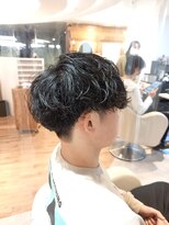 サロンドジョー 鶴見(SALON DE JOE) ツイストスパイラルパーマ×刈り上げ