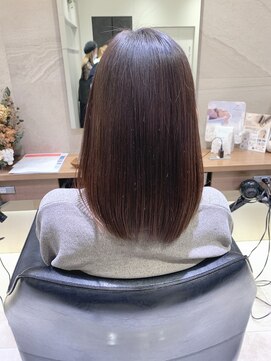 シェル 国分寺(shell) 髪質改善ストレート☆とろける質感