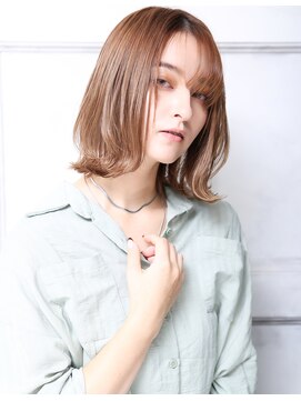 クラッチ トリートメント アンド ヘッドスパ 江坂(CLUTCH) 大人可愛い20代30代40代小顔ココアベージュ カール B2