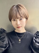 エムスラッシュ ストリートマーケット スマートサロン センター北(M.SLASH) マッシュショート/ショートボブ/艶カラー/センター北
