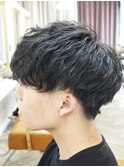 波打ちパーマ