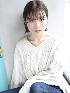 バース(BIRTH) 天神【BIRTH】シースルーバング×艶カラーボブ6