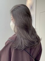 ザックジングウ 表参道(ZACC JINGU) レイヤーカット/透明感グレージュ/毛流れヘア