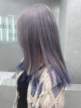 ヘアサロン ドット トウキョウ カラー 町田店(hair salon dot. tokyo color) マチルダボブ/ピンクベージュ/インナーグレージュ/ウルフ/前髪