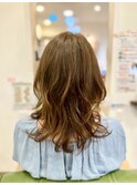 ロングウェーブ★髪質改善パーマコース【Kazeiro美容室】