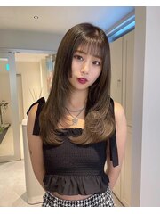 『福岡美容室/ayana』韓国ヘア/レイヤーカット/髪質改善