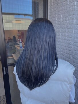 ジーズ(G's) ブルーブラック/韓髪/韓国スタイル/オフブラック