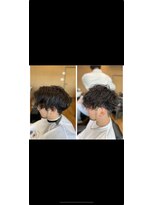 ヘアー クリエイト 縁(Hair Create en) 波巻きパーマ