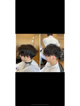 ヘアー クリエイト 縁(Hair Create en) 波巻きパーマ