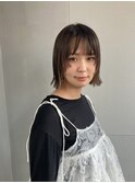 【ステップボーンカット】顔まわりレイヤー/切りっぱなしボブ