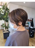ハイライトカラー ショート