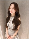 韓国風ロングレイヤー
