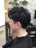 【男性専用】　カット＋パーマ　￥6600 