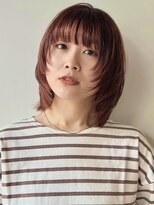 ガーデン 銀座(GARDEN)&nbsp;ボブルフ/顔まわりカット/レイヤー/似合わせカット/暖色カラー