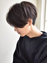 ディッセンバー 神宮前(December) 前下がり韓国マッシュ センターパート アッシュブラック