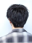 メンズマッシュソフトツイストスパイラルパーマ