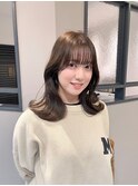 透明感オリーブベージュカラーフェイスレイヤー