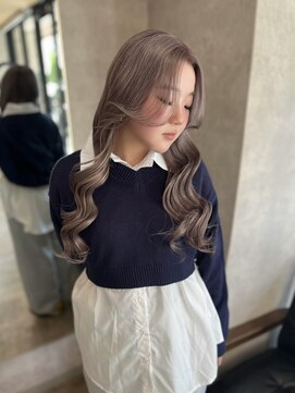 リエンス(RIENS) 【RIENS】海外風グレージュ×馬越麗奈