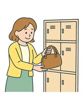 【荷物お預かり】手ぶら感覚でリラックス◎安心ロッカー完備