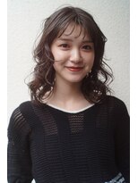 レジュアル(RESSUAL)&nbsp;イメチェンデジタルパーマ外ハネボブ美髪ワイドバング