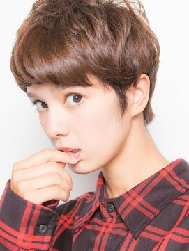 メンズアンドレディース モテナ マッシュヘア くせ毛ショート 大人ボブ【モテナ 豊田 浄水】