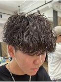 波巻きパーマ/波巻きツイスパ