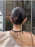 タイト×シニヨン