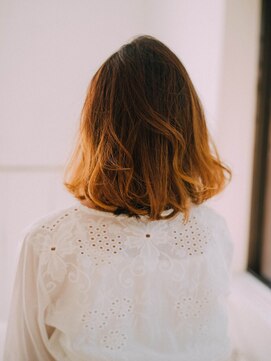 アメリエギャルソン 武蔵浦和店(amelie et garcon) バレイヤージュカラー [amelie 武蔵浦和]