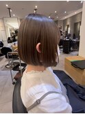 髪質改善＊マチルダボブアッシュカラー＊美髪【Zina船橋】
