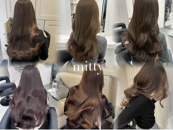 mitty レイヤーカット/髪質改善/ブリーチ【ミティ】（旧：mitty by soar）
